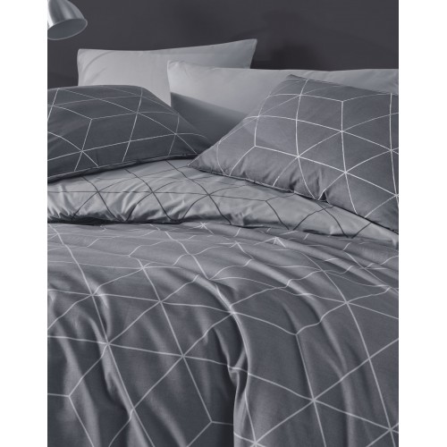 Puuvillane voodipesukomplekt West grey 200x200 cm