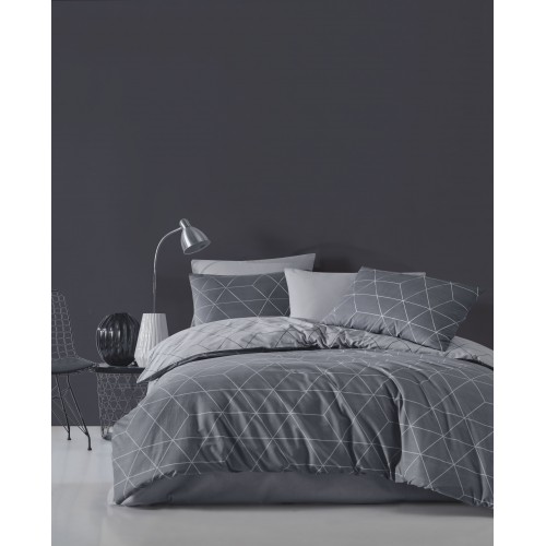 Puuvillane voodipesukomplekt West grey 140x200 cm